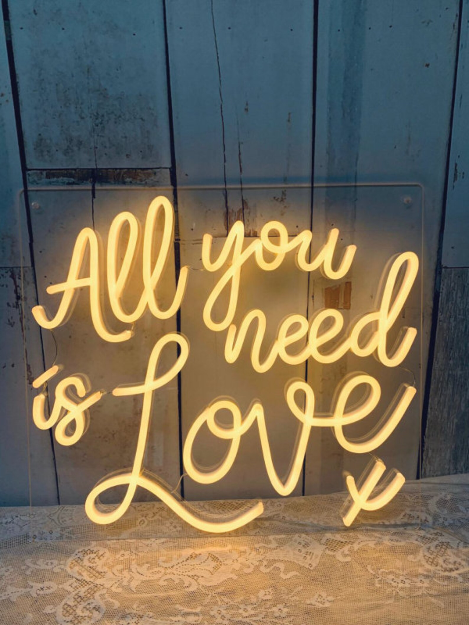 Custom Neon Sign Wedding Signs Wedding Neon Sign Neon Name Etsy