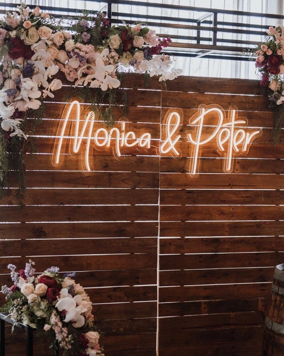 Custom Neon Sign, Wedding Neon Signs, Neon Name Sign, Neon Name Sign ...