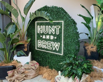 Custom Neon Wedding Sign: Personalized LED Name Decor