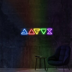 Action RPG LED Neon Sign Gamer Room Decor, Neon Light for Video Game ...