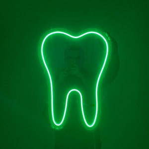 Tooth Neon Sign Tooth Wall Decor, Dentist Office Decor, Neon Light - Etsy