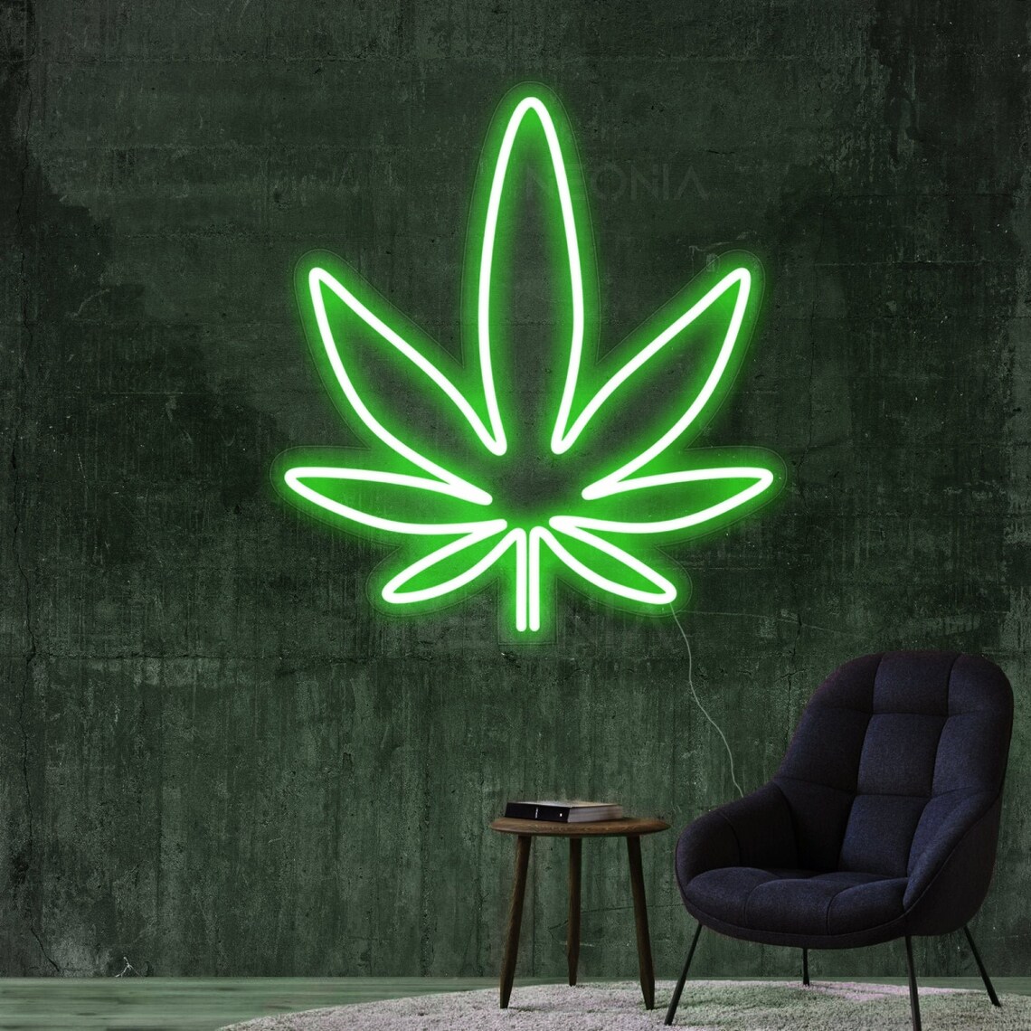 Cannabis Neon Sign Weed Neon Sign Cannabis Decor Weed Etsy