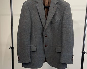Chaqueta tipo blazer de tweed para hombre Golding of Newmarket – Talla 42R Lana virgen pura