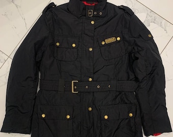 Barbour Ursula 1940s Style Submariner Wax Jacket - Etsy Barbour Ursula 1940s Style Submariner Wax Jacket - Etsy
