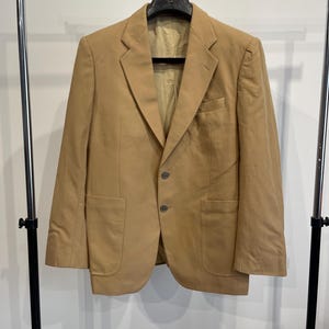 Very rare Pierre Balmain beige blazer wool classic jacket Size USA 42