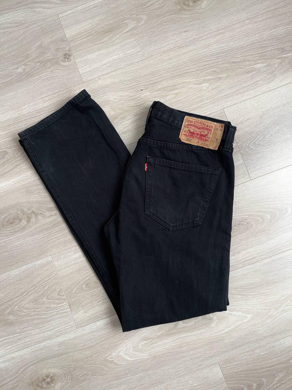 Levi's Levis 501 Classic Black Jeans / Denim Pants Size