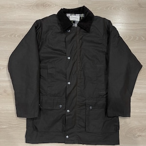 Chaqueta Champion Howick de algodón encerado, fabricada en Inglaterra, color marrón, talla M, estilo Barbour.