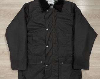 Champion Howick Waxed Cotton Jacket Made in England Brown Size M Barbour Style