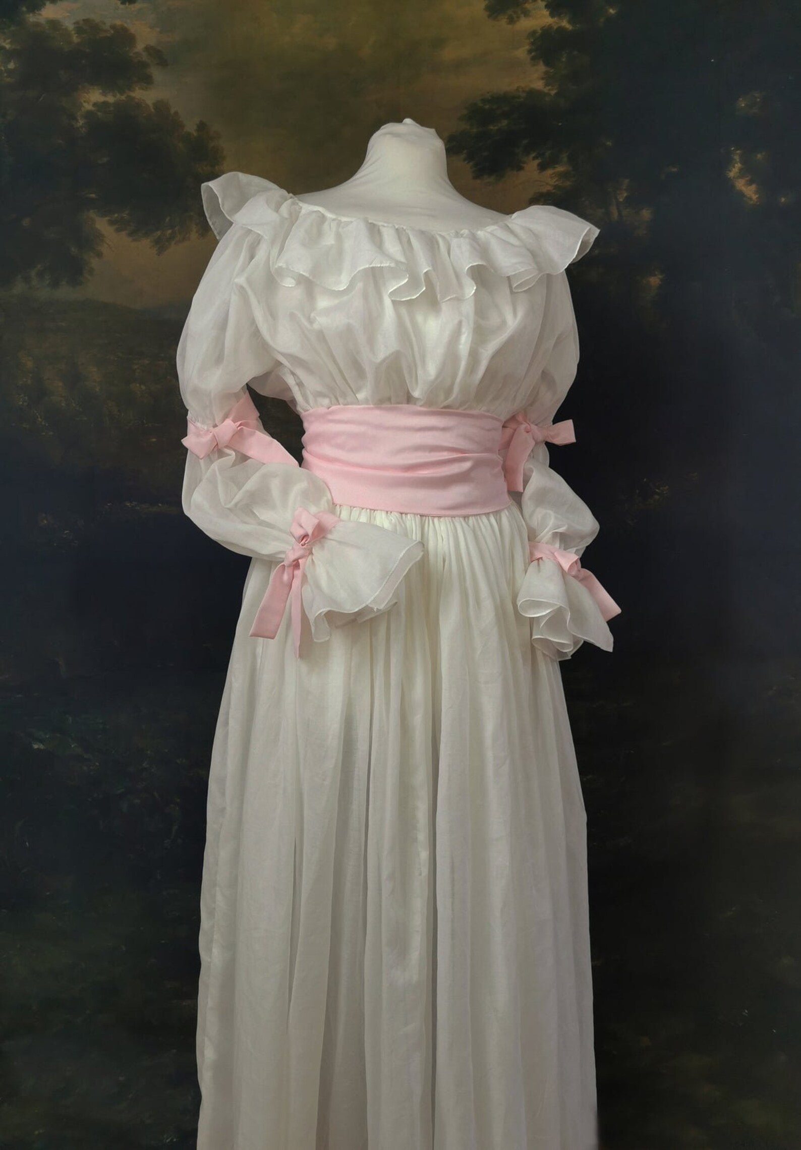 Classic Rococo Vintage Chemise A La Reine Historical Costume Etsy