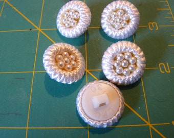 Boutons Center Pearls - petits