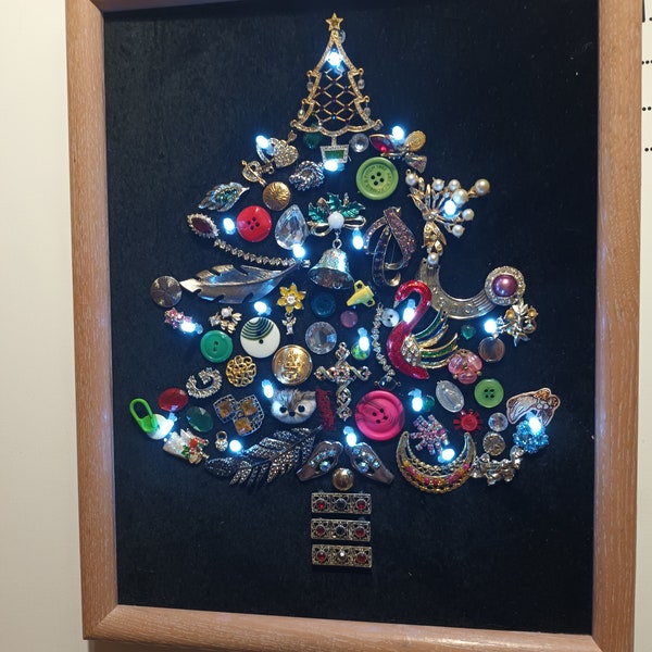 Button Tree Art - Etsy