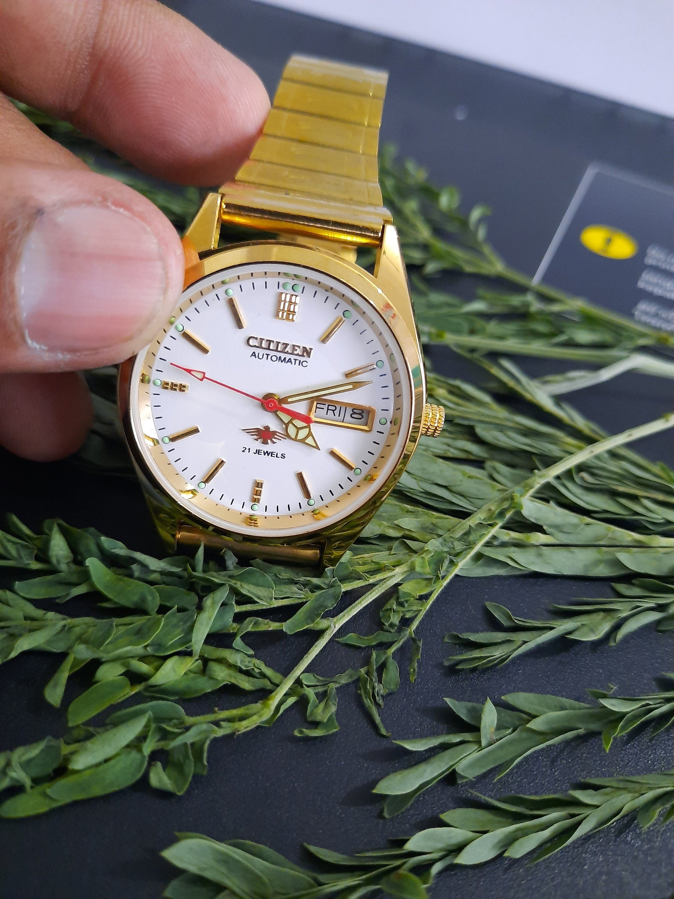 Vintage Citizen automatische mechanische horloge uurwerk 8200 | Etsy  Nederland