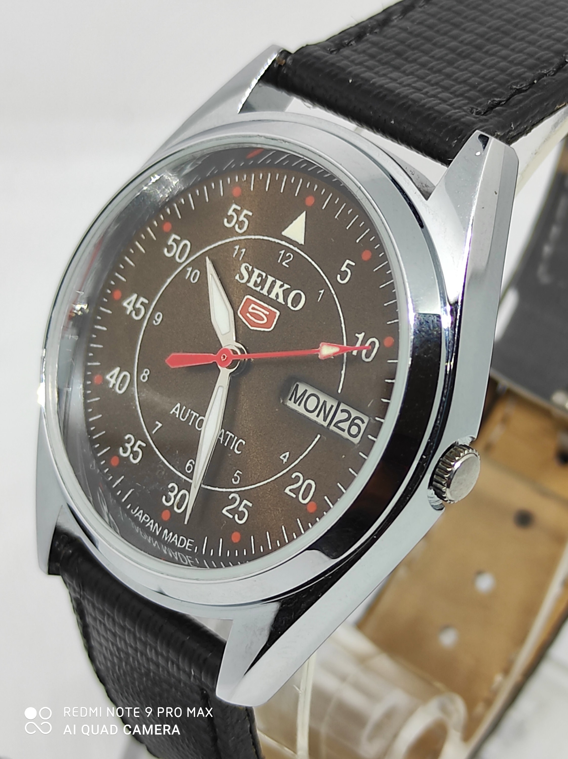 Rare Seiko 5 Automatic Mechanical Watch Movement 6309 Brown - Etsy ...