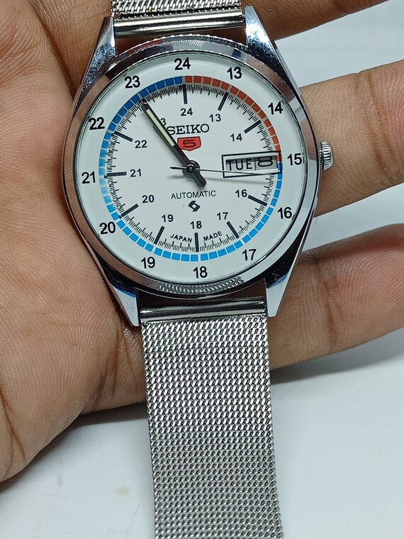 Vintage Seiko 5 Automatic Mechanical Watch Movement 6309 White - Etsy  Singapore