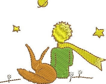 The Little Prince Embroidery Design-Instant download