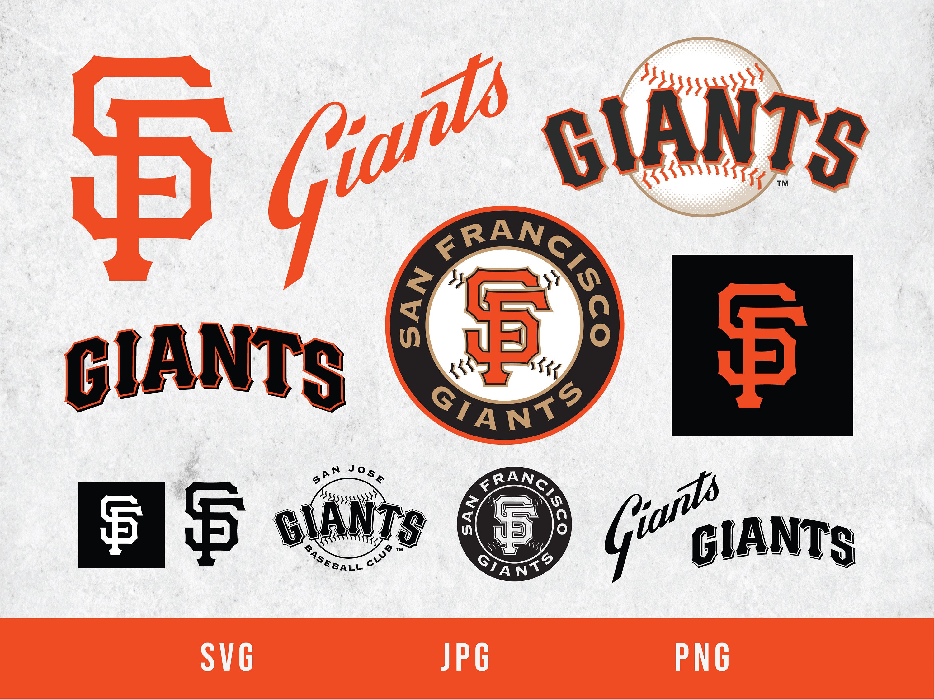 San Francisco Giants Logo svg San Francisco Giants cut file | Etsy