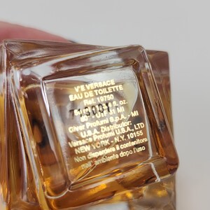 Perfume V'e Versace, botella de 3.4 onzas líquidas imagen 9