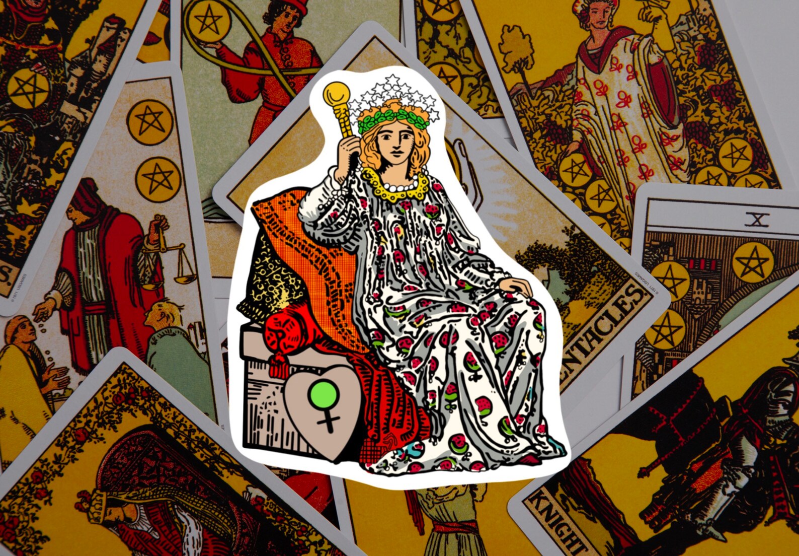 The Empress Sticker Etsy