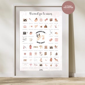 Póster de embarazo "No puedo esperar a que llegues" niña - niño - regalo de nacimiento - embarazo - hitos del bebé - recuerdo para sellar y fechar