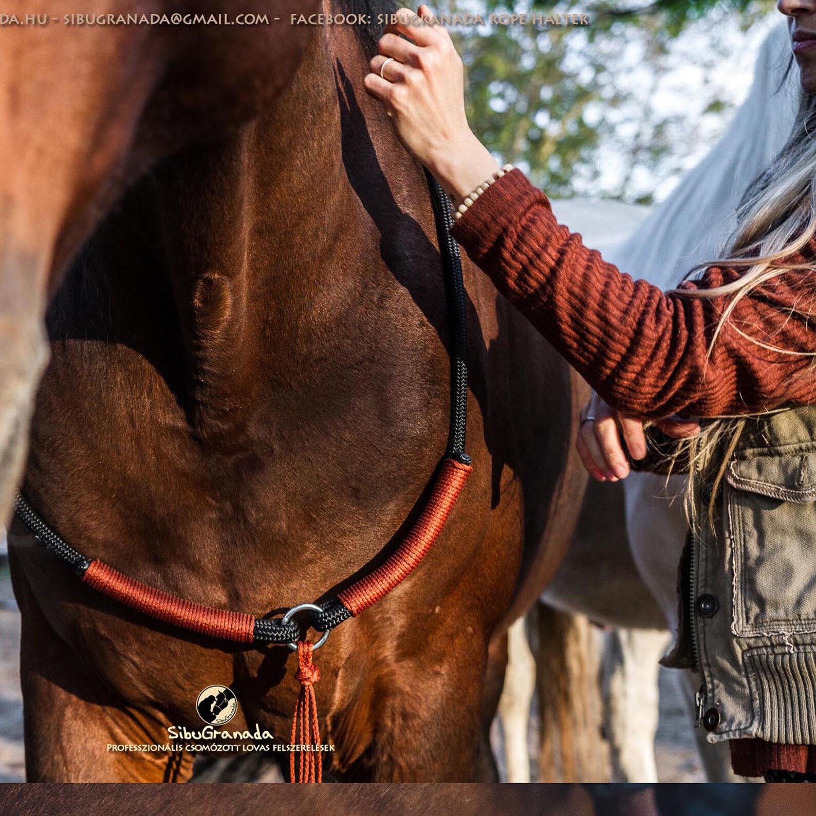 Horse NECK ROPE Cordeo Sibugranada B&rustbrown Heavy Duty Etsy