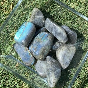 Chunky Labradorite Polished Stone | Tumbled Stone | Crystals | Gemstones