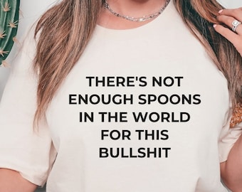 Spoonie-skjorta, flare-dagskjorta, kronisk sjukdomskjorta, funktionsnedsättningskjorta, osynlig sjukdomsgåva, autoimmun sjukdom, immunförsvars-T-shirt