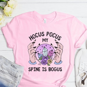 Spoonie Shirt, Chronic Pain Gift, Funny Scoliosis Shirt, Spinal Fusion Tee, Cute Spine Surgery Gift, Disability Clothing, Invisible Illness