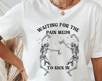 Spooky Spoonie Tee: Halloween Skeleton Shirt for Chronic Illness
