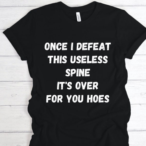 Scoliosis Shirt, Spinal Fusion, Spine Surgery Gift, Scoliosis Awareness, Funny Scoliosis Tee, Scoliosis Warrior, Back Surgery, Useless Spine