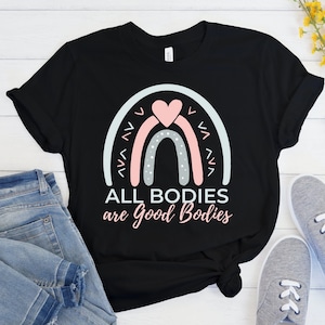 Body Positive Shirt, Fat Isn&#39;t a Bad Word, Anti-Diet Shirt, Fat Acceptance, Plus Size Activist, HAES Counselor, Thick Thighs, EDNOS Recovery