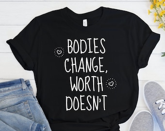 Body Positive Shirt, Anti-Diet Shirt, Fat Positivity, HAES Counselor, Thick Thighs, EDNOS Recovery, Plus Size Activist, End Diet Culture