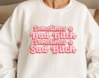 Retro Mental Health Sweatshirt, Funny Depression Top, Cute Anxiety Clothing, BPD Gift for Therapist, Bipolar Disorder Shirts for Women