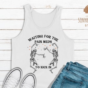 Chronic Illness Tank Top, Women&#39;s Halloween Shirt, Disability Clothes, Flare Day Shirt, Spoonie Gift, Ehlers Danlos Shirt, Spooky Spoonie