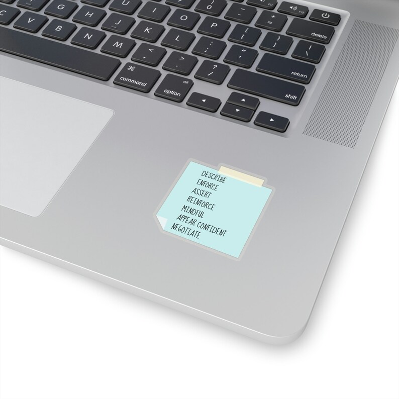 DBT Sticker, DEARMAN Sticker, BPD Sticker, Borderline Personality ...