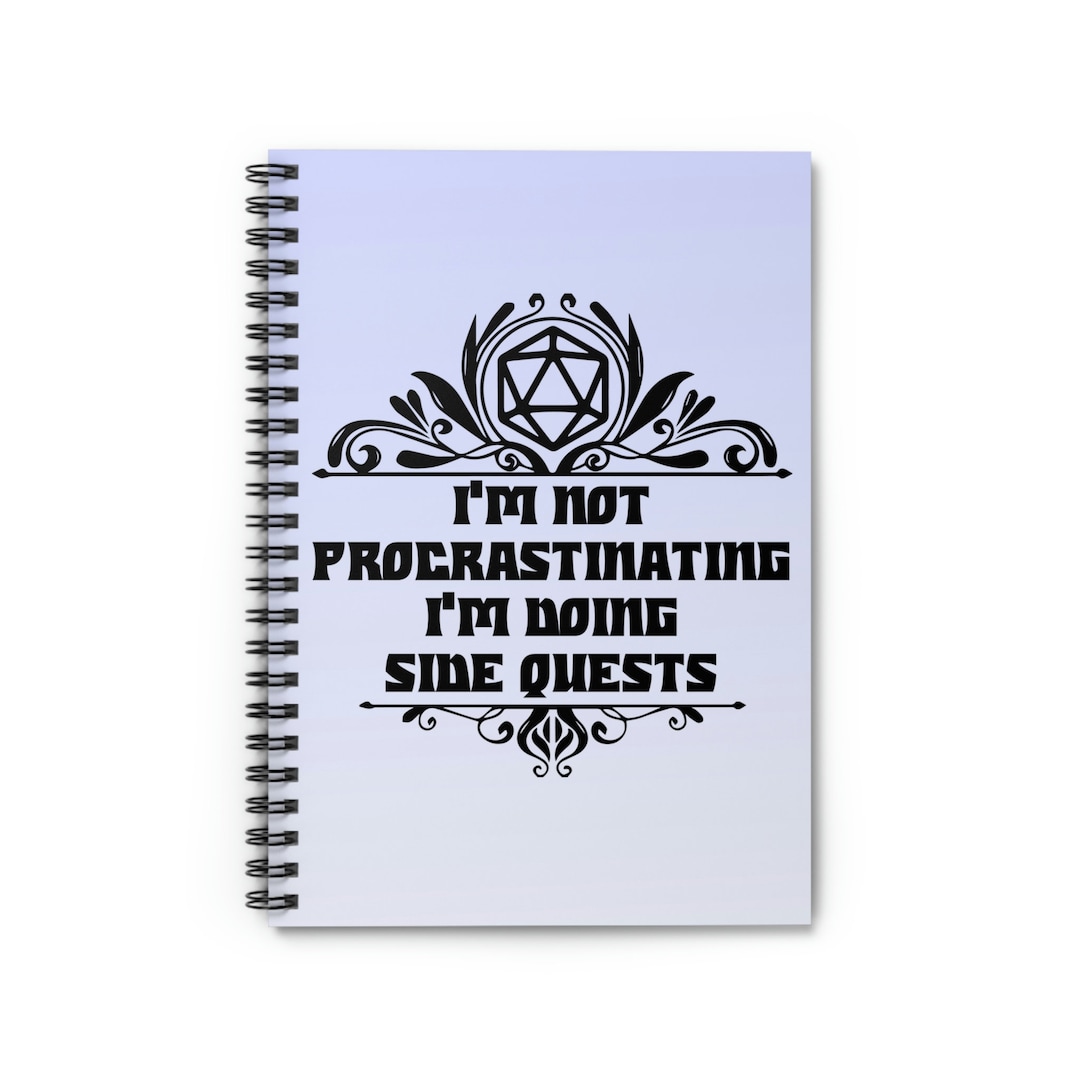 ADHD Notebook, Autism Notebook, Nerdy TTRPG Notebook, Neurodiversity ...