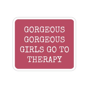 Mental Health Sticker, Gift for Therapist, Self Care Gifts, DBT Counselor Sticker, Depression Sticker, Anxiety Sticker, Cute BPD Stickers
