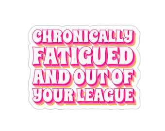 Chronic Illness Sticker, Flare Day, Chronic Pain Sticker, Autoimmune Disease, Disability Sticker, Invisible Illness Gift, Chronic Fatigue