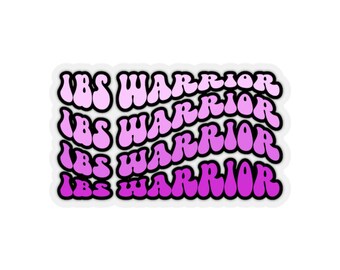 IBS Warrior Sticker, Gastroenterology Sticker, Ulcerative Colitis, Irritable Bowel Sticker, Stomach Pain Sticker, Crohn's Disease Sticker