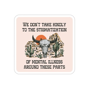 Mental Health Sticker, Serotonin Sticker, Depression Sticker, Anxiety Sticker, BPD Sticker, Bipolar Disorder Sticker, Therapist Stickers