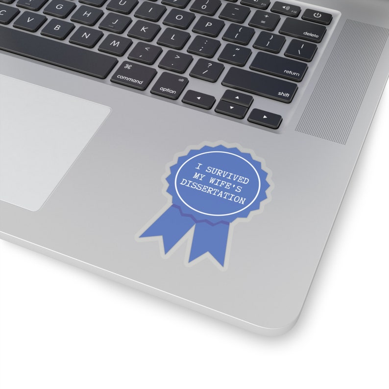 PhD Graduation Gift, PhD Sticker, Dissertation Sticker, Doctorate Sticker, PhD Candidate, New Doctor Gift, Graduate School Gift, Dr Stickers image 5