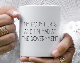 Tazza per malattie croniche: Il mio corpo soffre, regalo per malattie autoimmuni