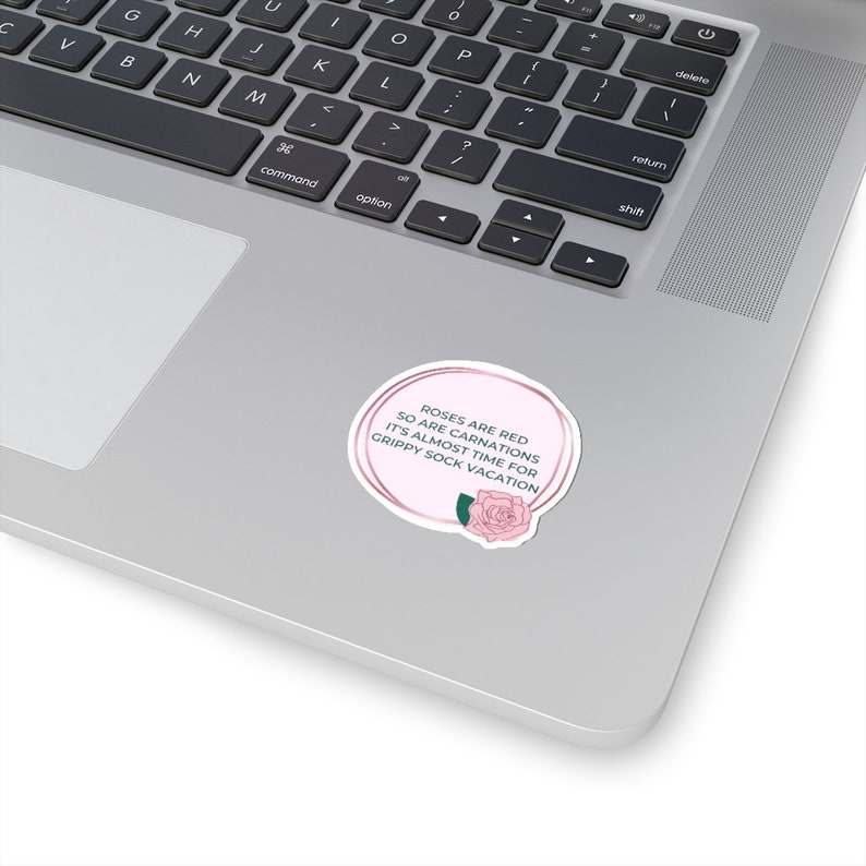 Grippy Sock Sticker, Mental Health Gift, Depressed Gift, BPD Sticker, Anxiety Sticker, Bipolar Disorder, End Stigma Gift, Self Care Gift image 5