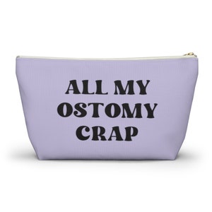 Ostomy Accessory Storage Bag, Ulcerative Colitis Gift, Total Colectomy Gift, Colostomy, Cute Flare Day Gift, Chronic Illness, Spoonie Gifts Large
