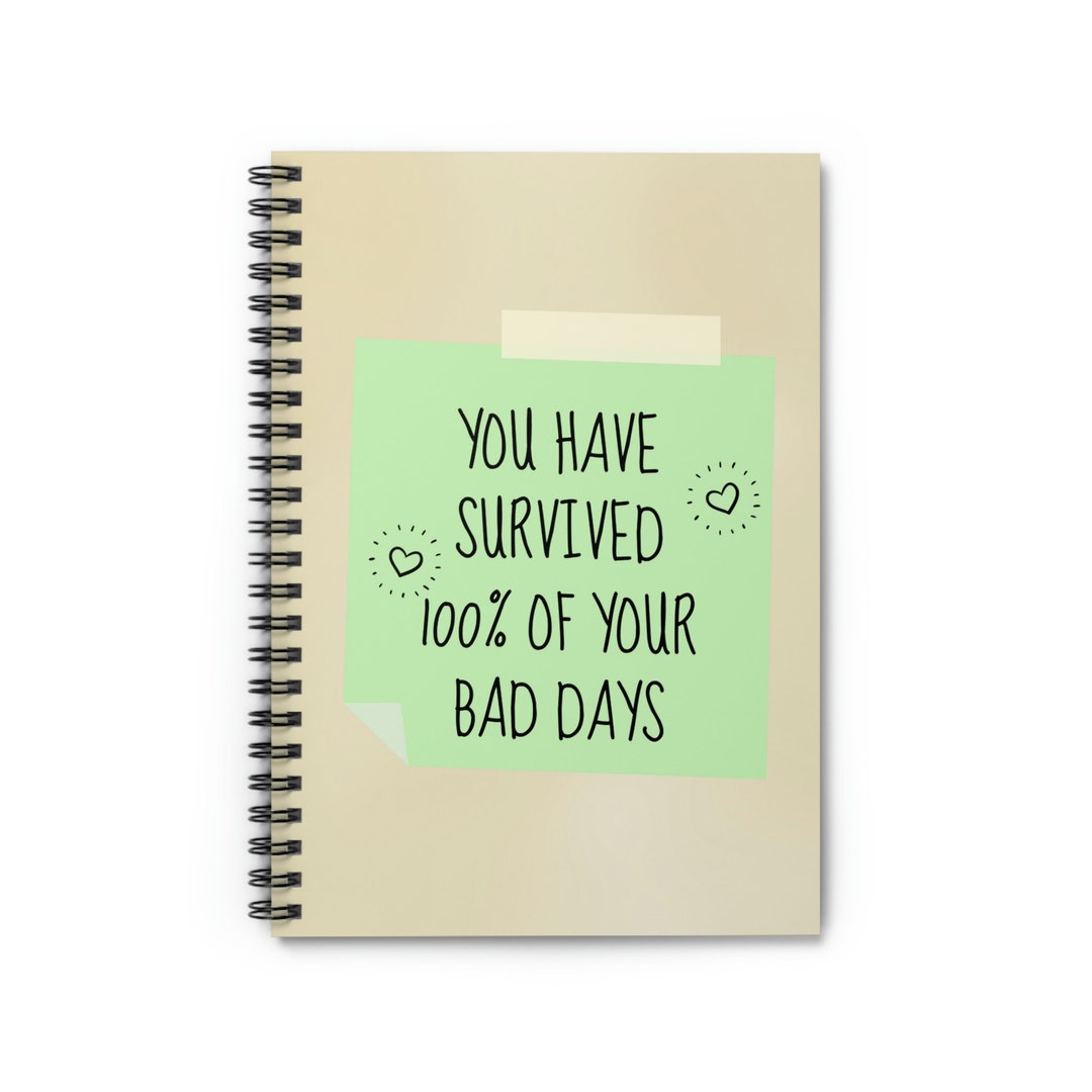 Mental Health Notebook, Self Care Journal, Positivity Notebook, Therapy