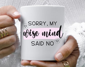 Taza Mente Sabia: Concienciación sobre el TLP, Habilidades DBT, Regalo para la Salud Mental