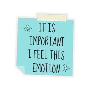 Therapist Sticker, Affirmation Sticker, Self Care Sticker, Mental Health, Anxiety Sticker, Depression Sticker, Therapy Sticker, End Stigma