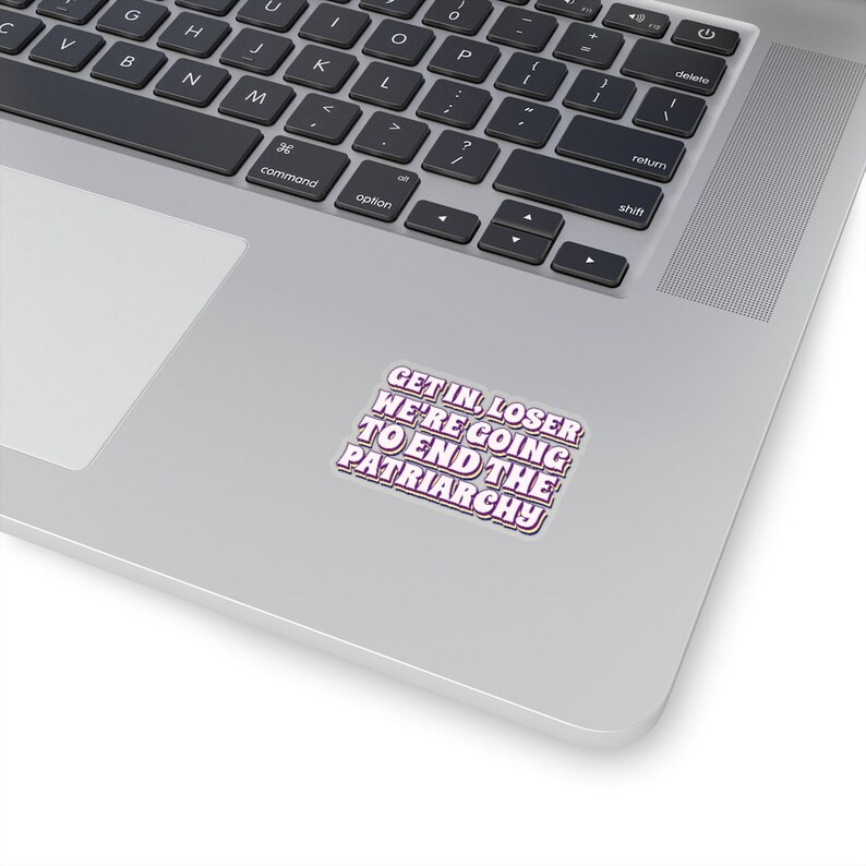 Smash the Patriarchy Sticker, Feminist Sticker, Women's Day Gift, Women's Rights Gift, Pro Choice Sticker, End Gender Roles, Laptop Sticker 2" × 2"