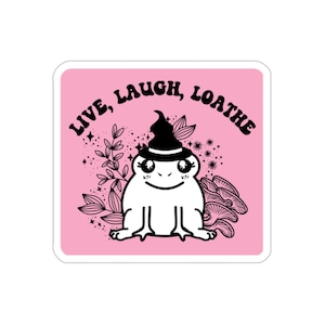 Mental Health Sticker, Cute Frog Sticker, Depression Sticker, Anxiety Sticker, Funny Inspirational Sticker, BPD Sticker, Bipolar Stickers