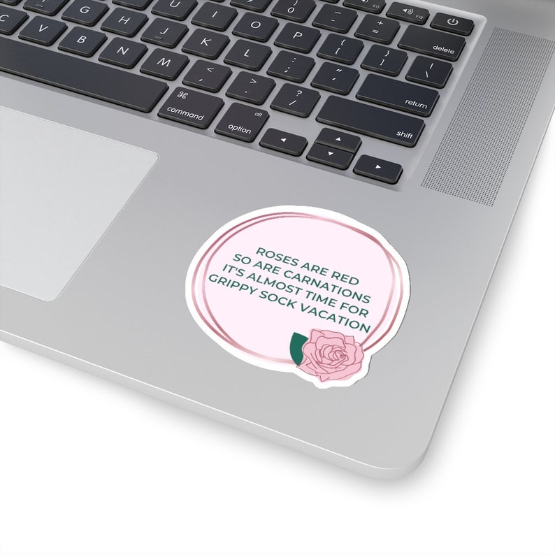 Grippy Sock Sticker, Mental Health Gift, Depressed Gift, BPD Sticker, Anxiety Sticker, Bipolar Disorder, End Stigma Gift, Self Care Gift image 6