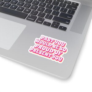 Mental Health Sticker, BPD Sticker, Bipolar Disorder, Therapist Gift, Depression Stickers, Self Care, End Stigma, Anxiety Stickers image 6